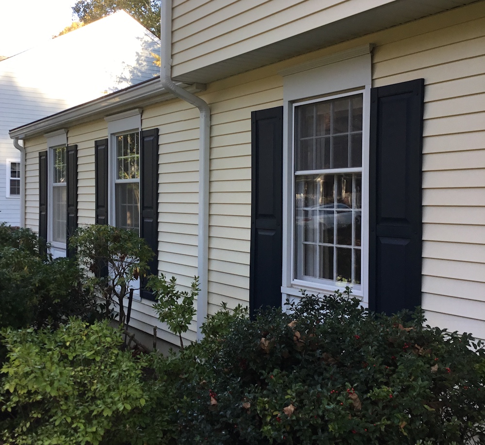 Shutter Replacement And Front Door Surround Upgrade Monk S In Nj