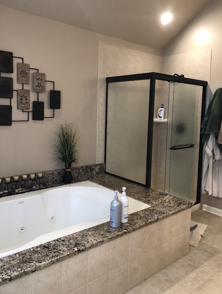 Affordable Master Bath Upgrade - Monk's Home Improvements