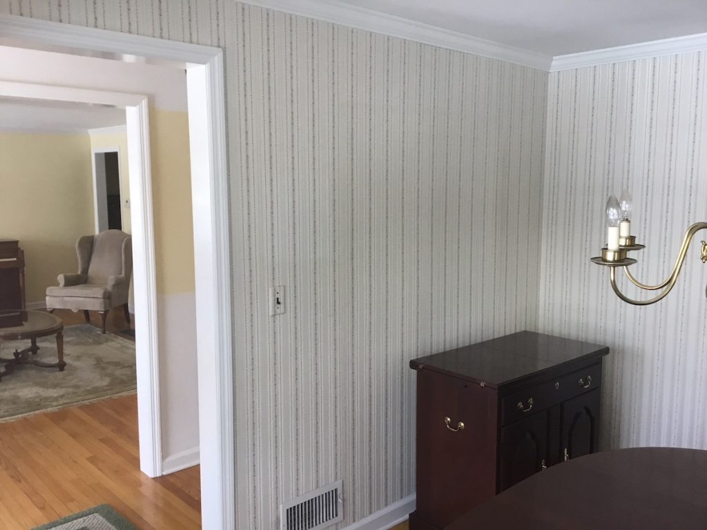 Existing Dining Room Wall