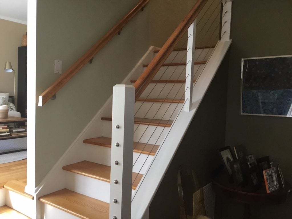 Painted and Stained Cable Railing System