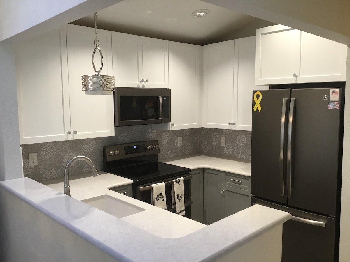 Townhouse Kitchen Remodel - Monk's Home Improvements