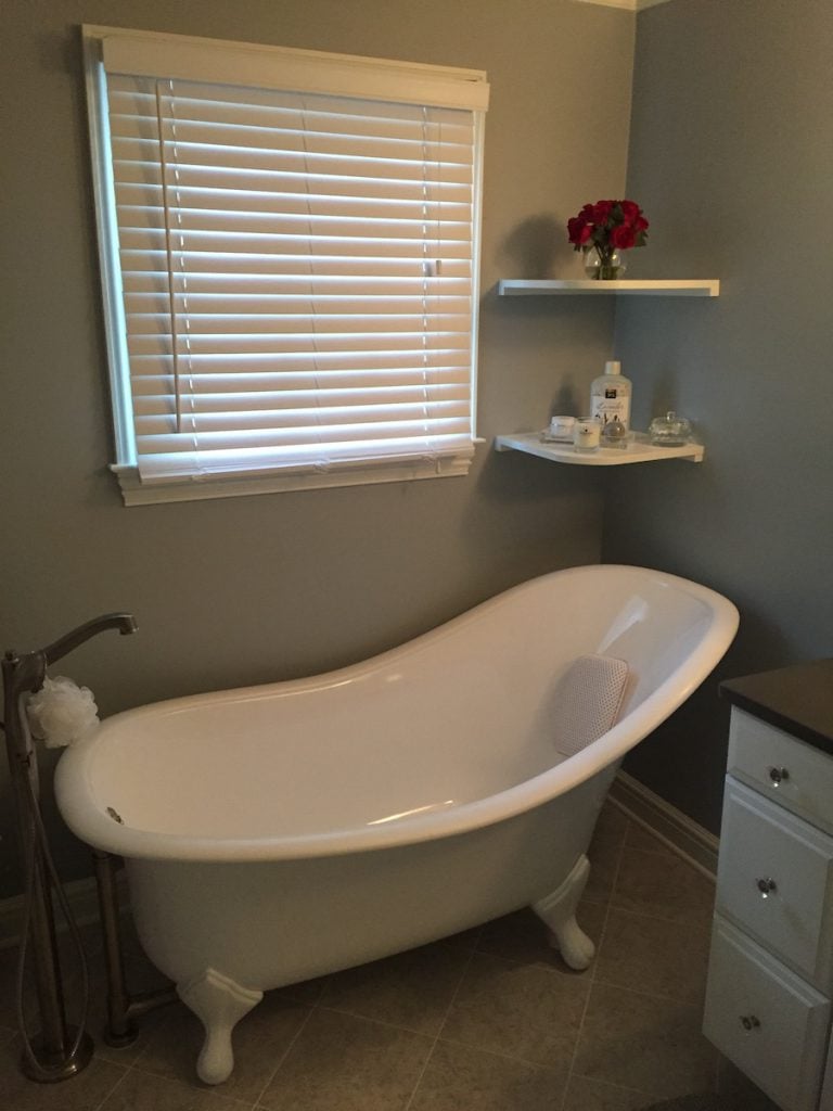 Adding a Freestanding Bathtub