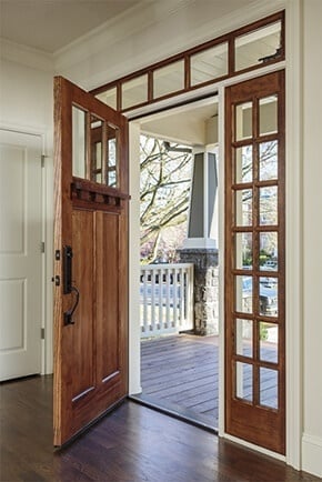 Simpson Wood Front Door