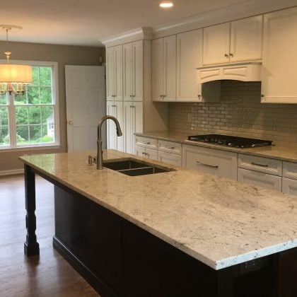Get a New Kitchen with Island and Open Eating