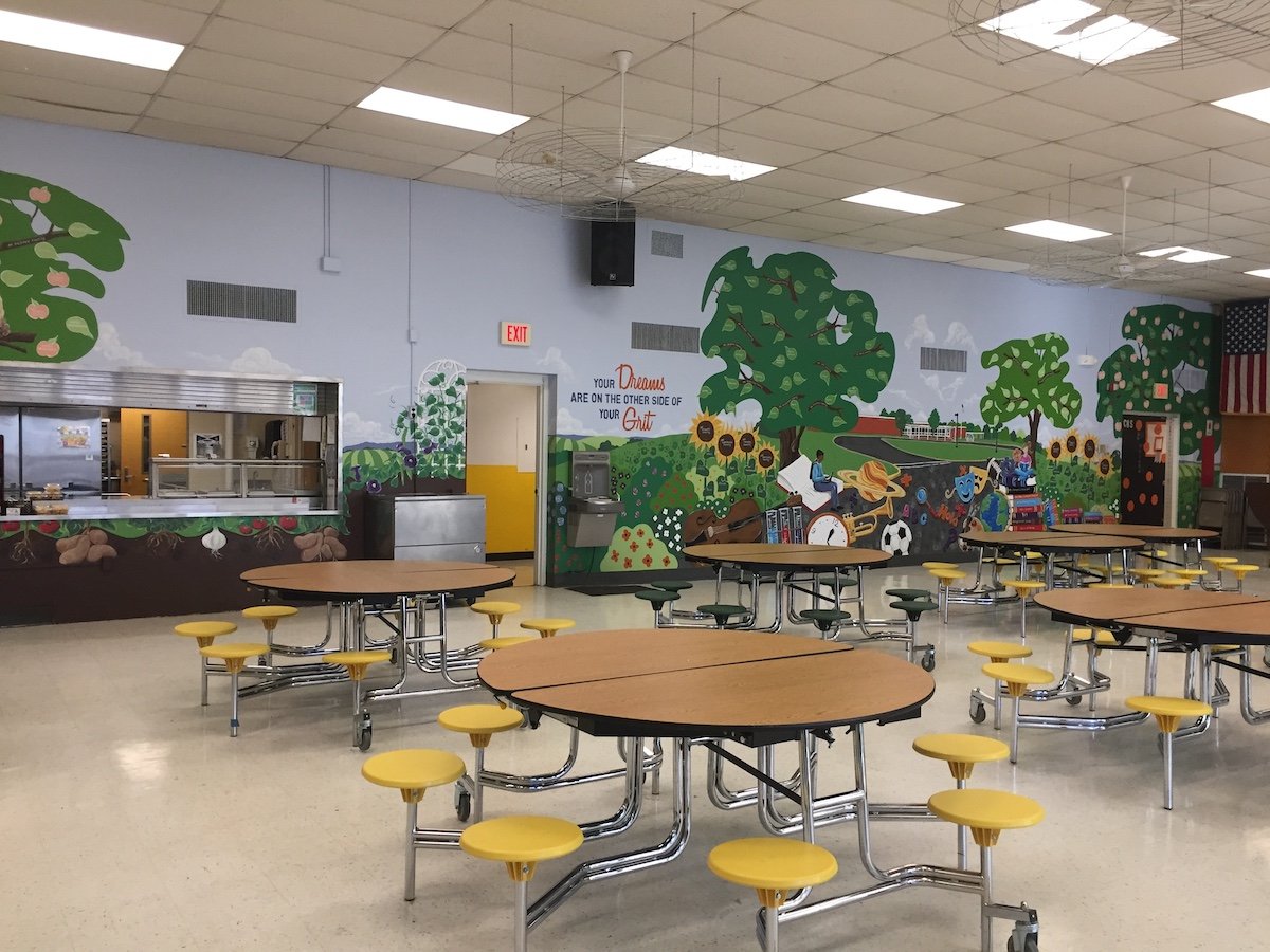 Cedar Hill School Mural Gets Assist from Monk's - Monk's in NJ