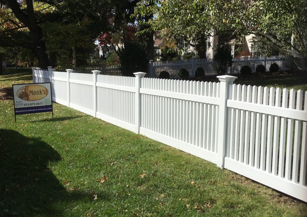Painted Picket Fence