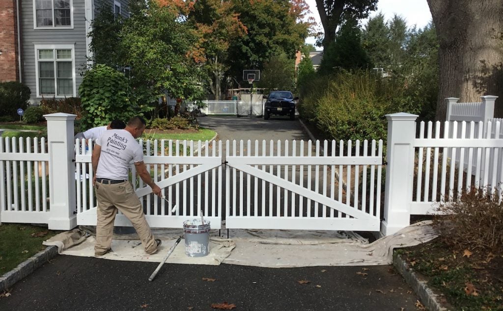 Painting a Picket Fence Monk's Home Improvements