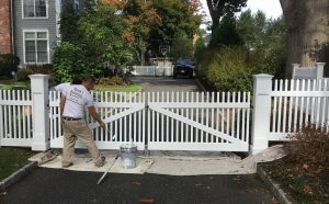Painting a Picket Fence