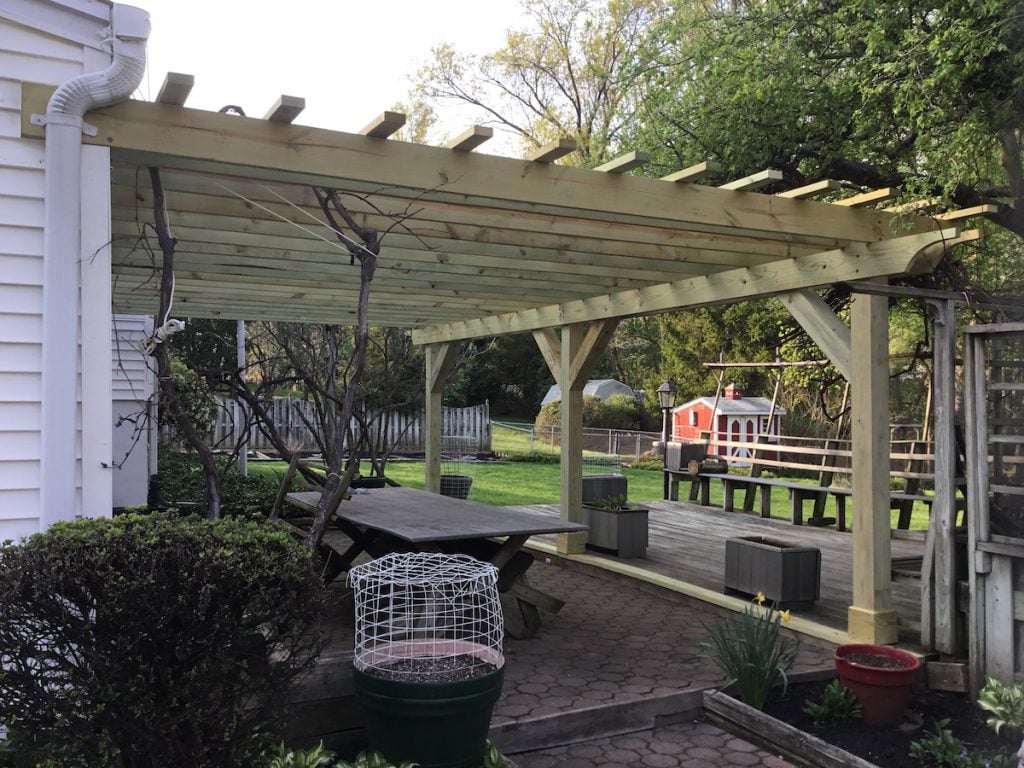 Beautiful New Pergola