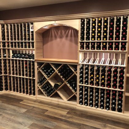 Completed Wine Cellar