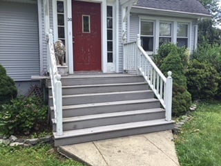Front Porch Before Makeover