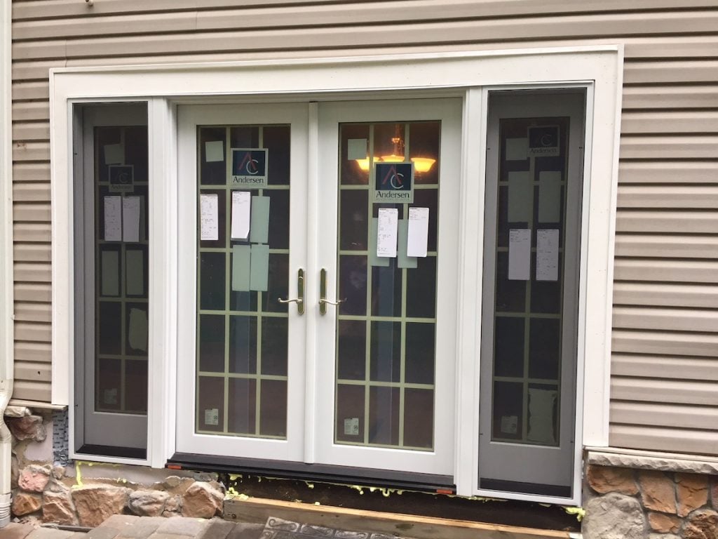 Replacing Sliders with French Doors