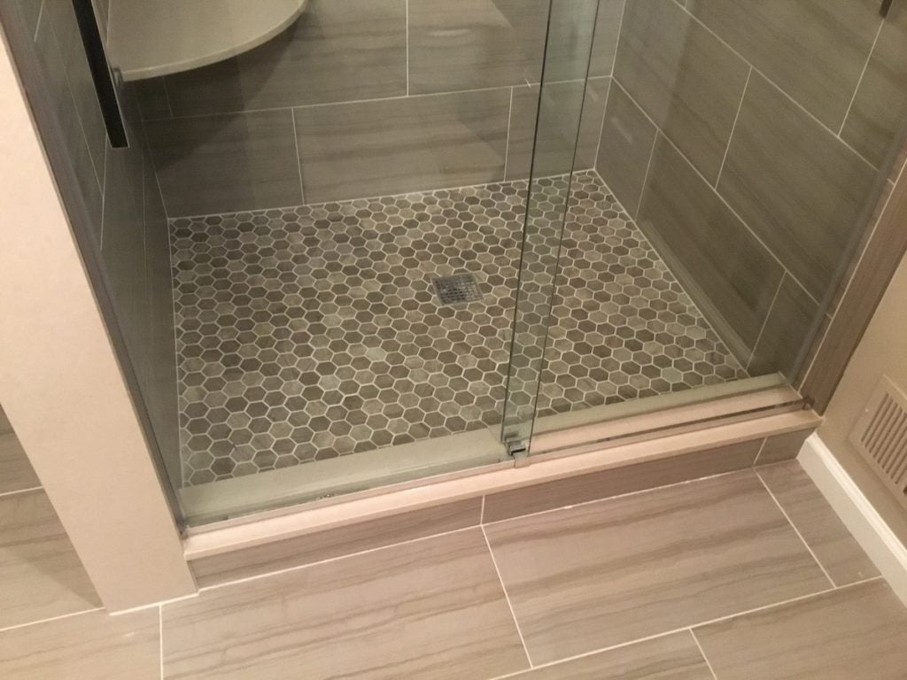 Larger Shower Replaces Tub In Master Bath Makeover Monk S In Nj