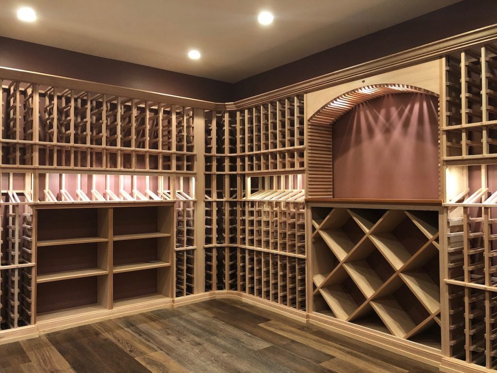 Corner of Wine Cellar