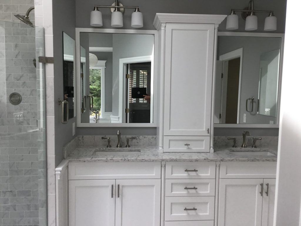 Neutral Double Vanity