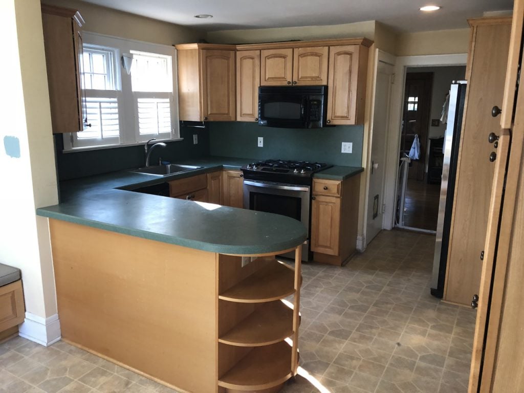 An earthy kitchen before