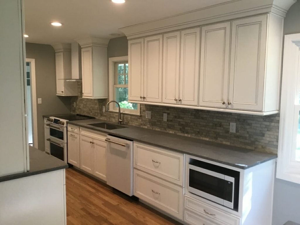 galley kitchen remodel remove wall