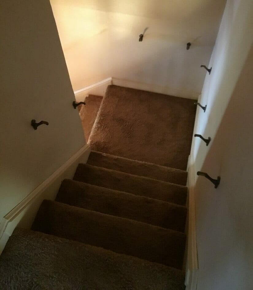 Old Carpeted Stairs