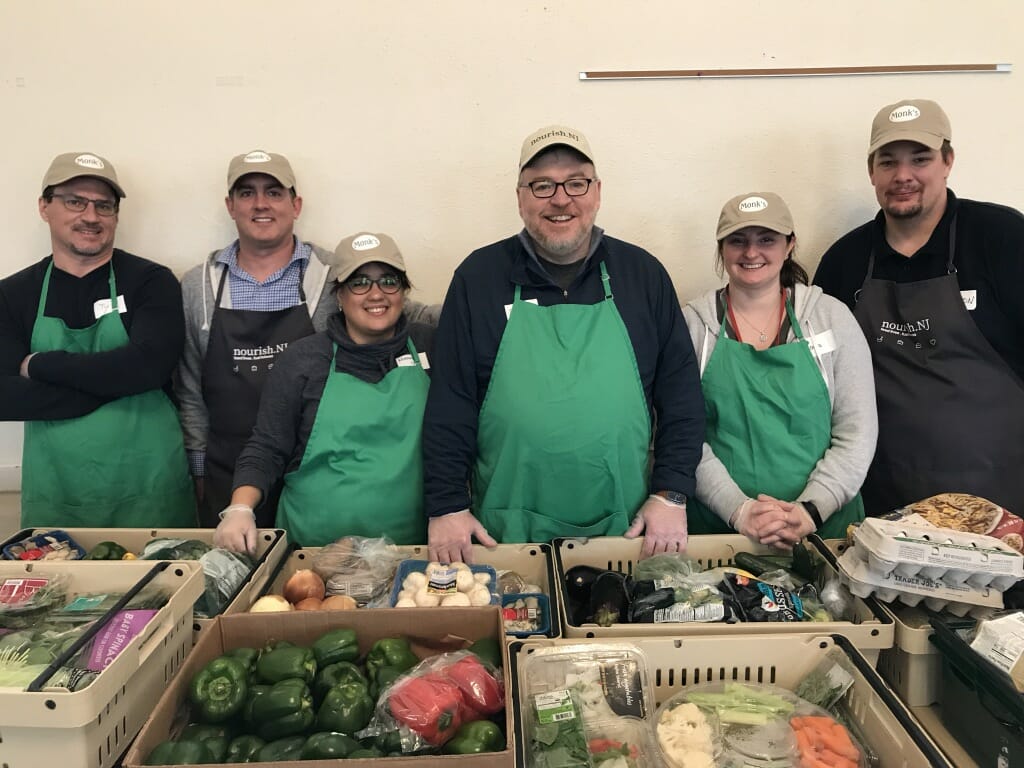 Ready to Distribute Food at the NourishNJ Market