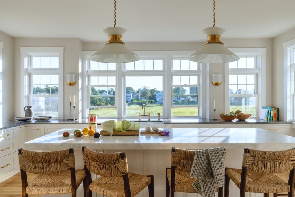 Kitchen Featuring Marvin Elevate Windows